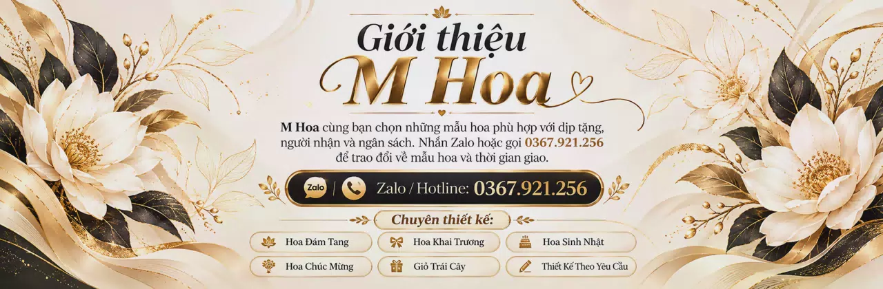 Ảnh bìa Shop hoa tươi Phường Cầu Kiệu Hồ Chí Minh - Gửi hoa thay một lời nhắn